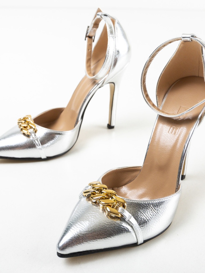 Scarpe da donna Argento Deler - Img 11