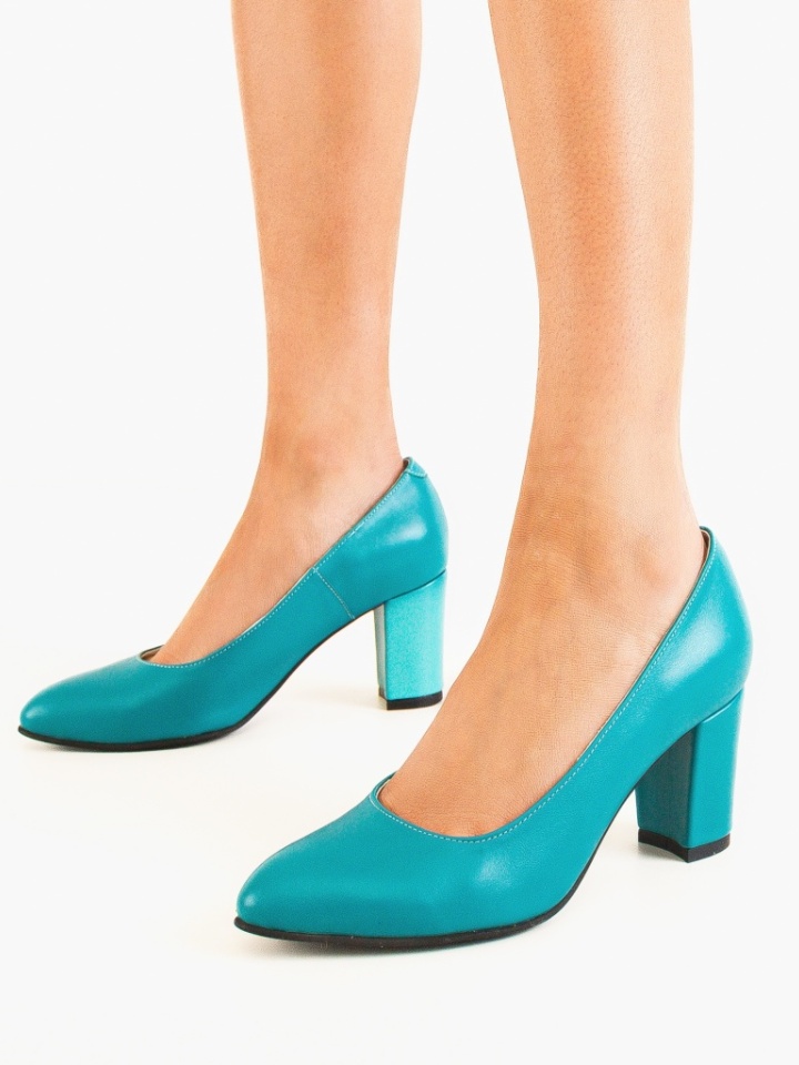 Scarpe da donna Azzurre Ninna - Img 2