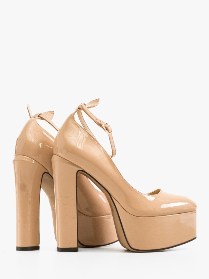 Scarpe da donna Beige Azhaah - Img 4
