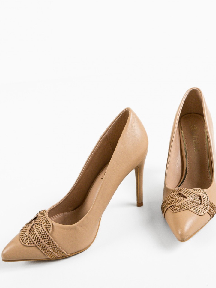 Scarpe da donna Beige Brown - Img 2