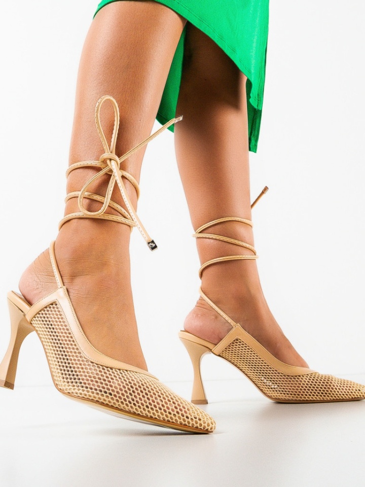 Scarpe da donna Beige Carey - Img 3