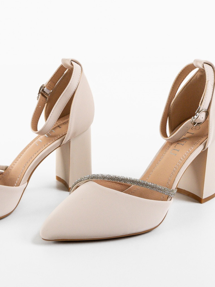 Scarpe da donna Beige Dem - Img 4
