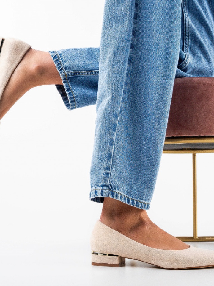 Scarpe da donna Beige Depere - Img 3