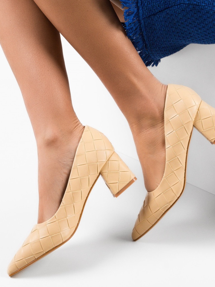 Scarpe da donna Beige Farrell - Img 1