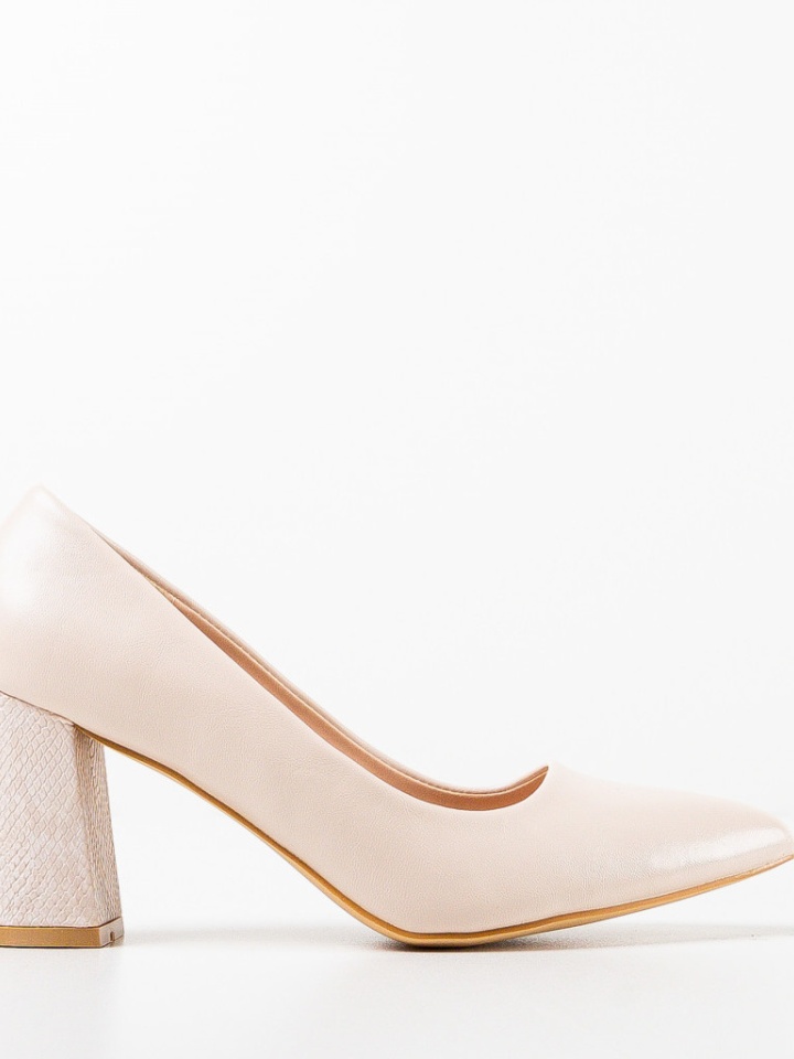 Scarpe da donna Beige Gemide - Img 5