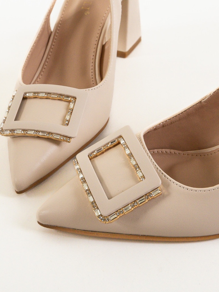 Scarpe da donna Beige Gentalya - Img 7