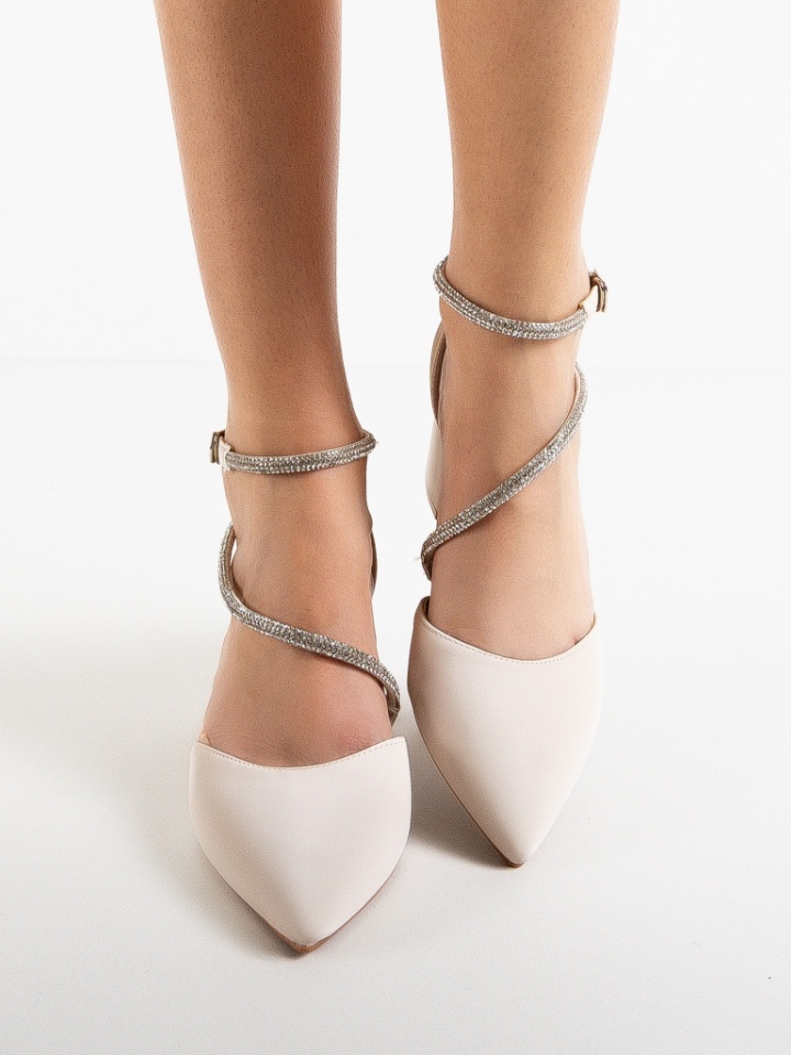 Scarpe da donna Beige Haari - Img 4