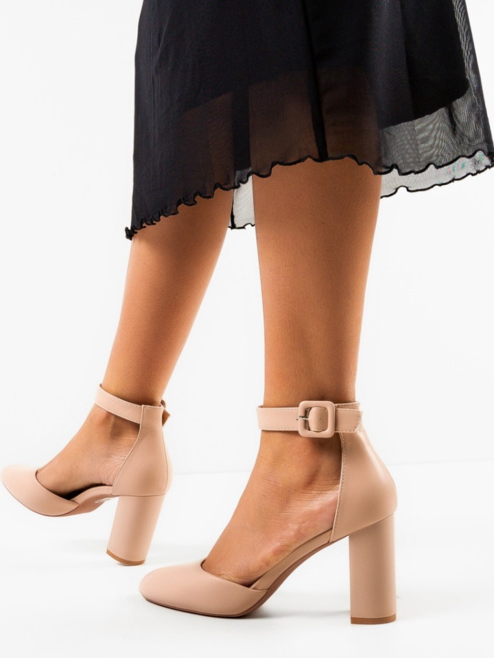 Scarpe da donna Beige Haloma - Img 2