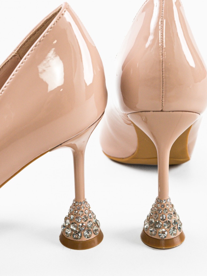Scarpe da donna Beige Havarah - Img 8