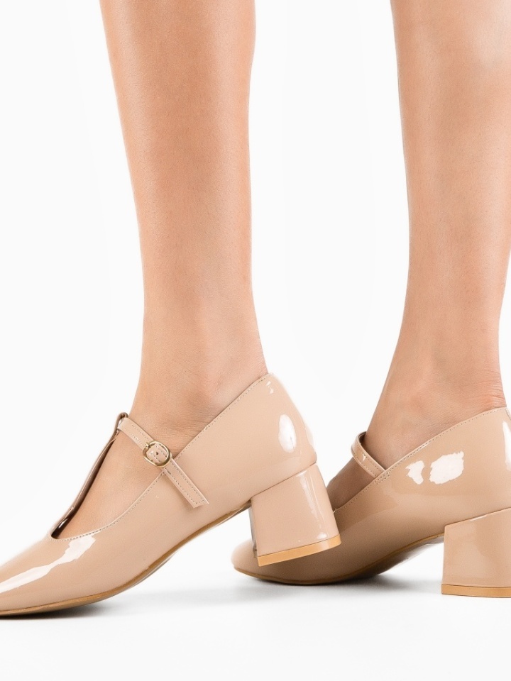 Scarpe da donna Beige Ketofa - Img 4