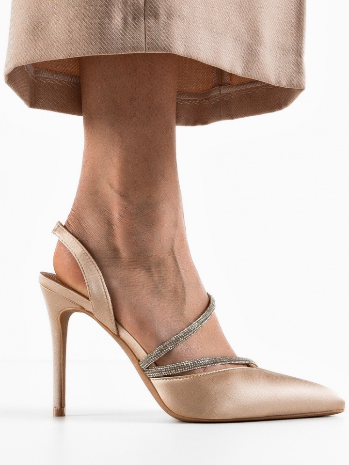 Scarpe da donna Beige Khan - Img 3