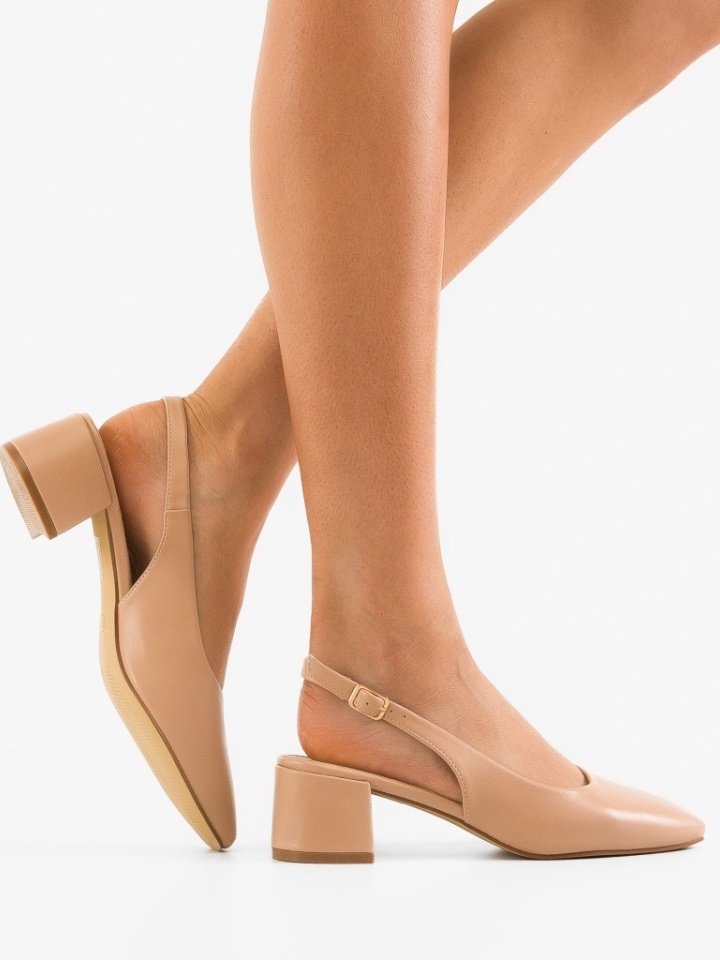 Scarpe da donna Beige Kheian - Img 2