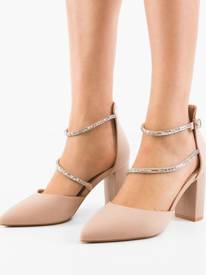 Scarpe da donna Beige Kudia - Img 3