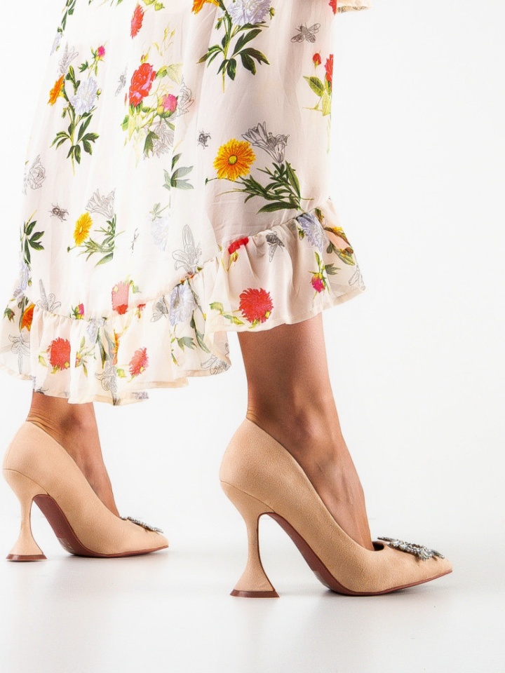 Scarpe da donna Beige Luja - Img 1