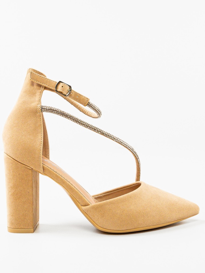 Scarpe da donna Beige Maazauq - Img 4