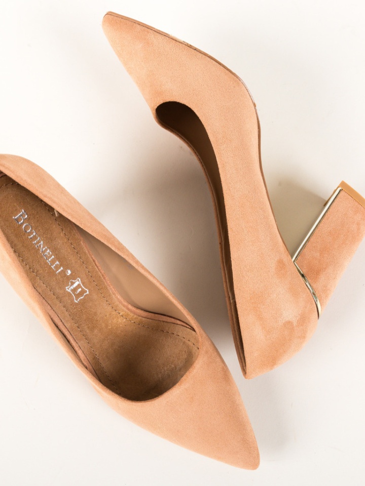 Scarpe da donna Beige Mikono - Img 6