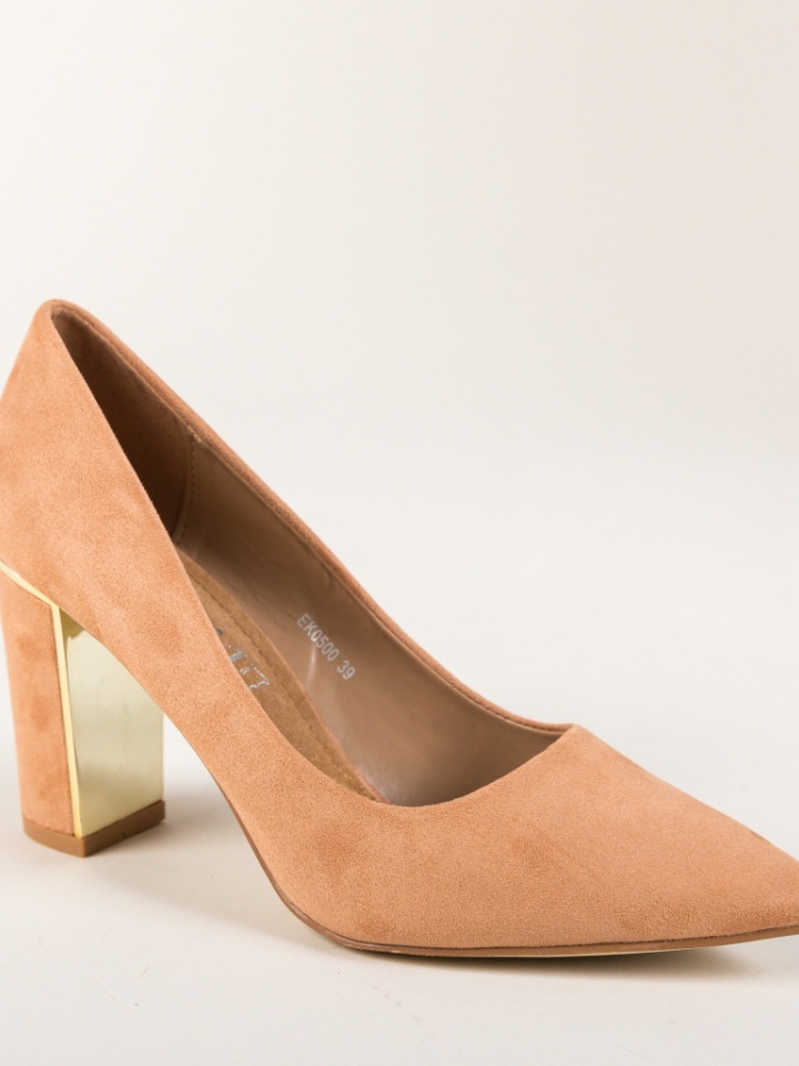 Scarpe da donna Beige Mikono - Img 12
