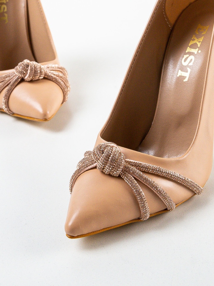 Scarpe da donna Beige Mogles - Img 7
