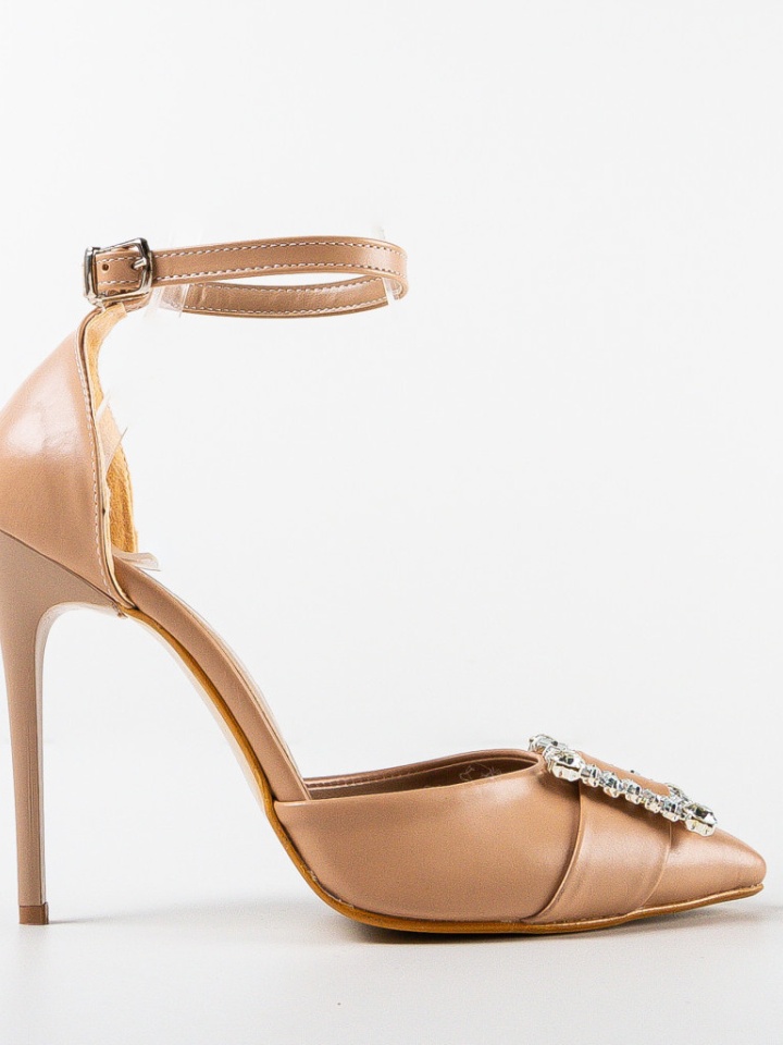Scarpe da donna Beige Nestra - Img 10