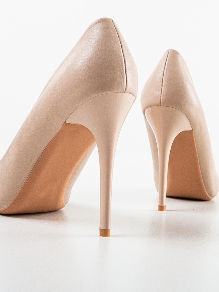 Scarpe da donna Beige Oknam - Img 7