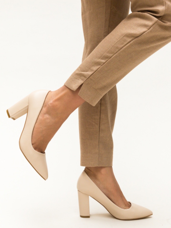 Scarpe da donna Beige Pauline - Img 2
