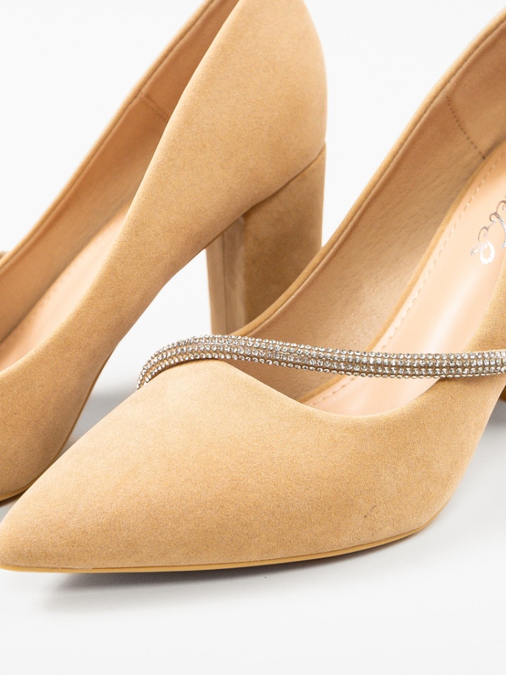 Scarpe da donna Beige Pherick - Img 6