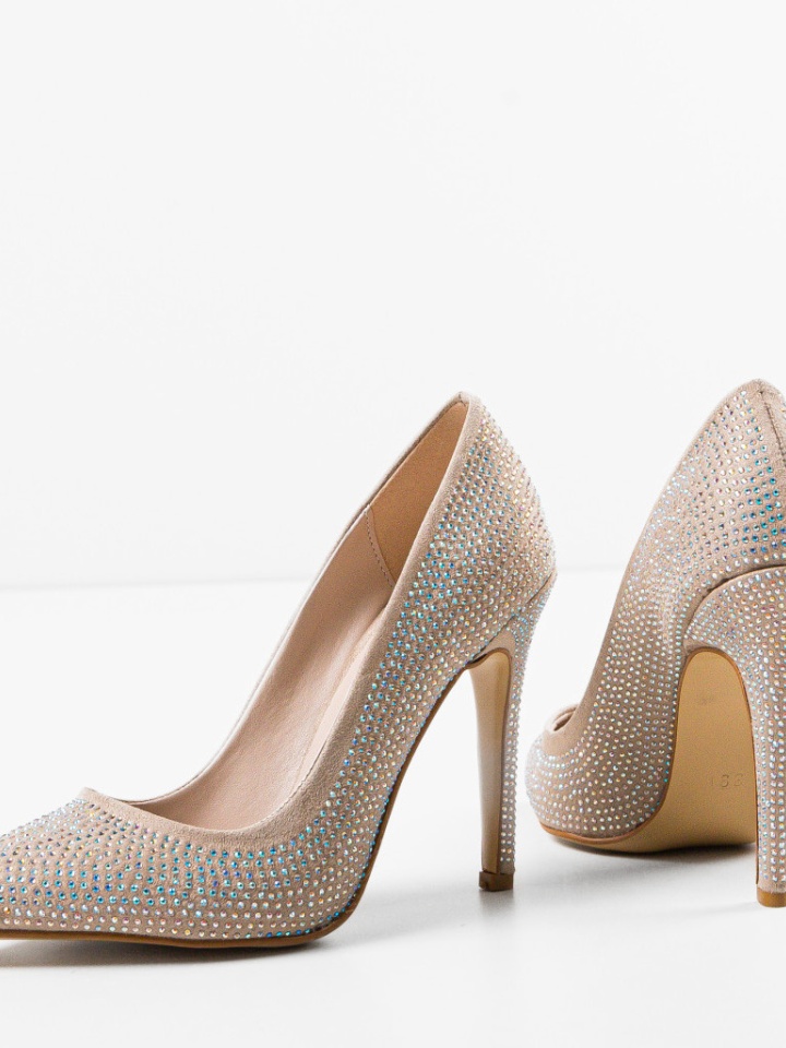 Scarpe da donna Beige Pukan - Img 15