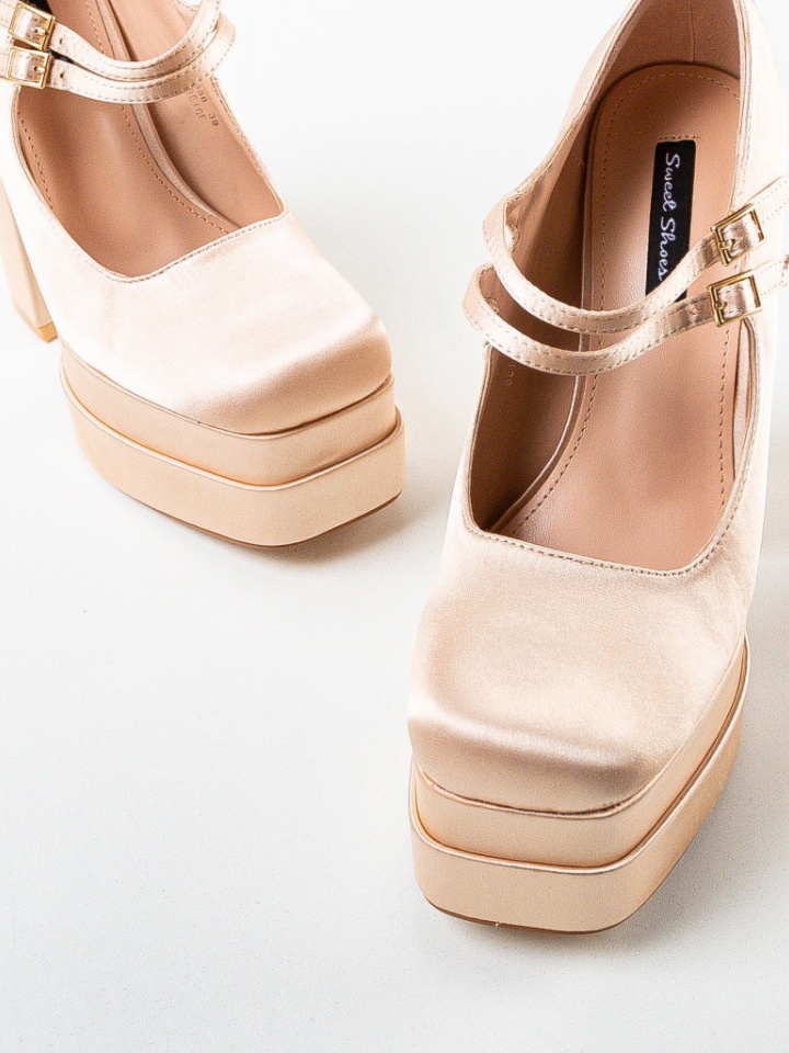 Scarpe da donna Beige Rivera - Img 7