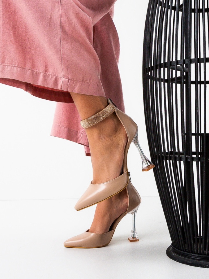 Scarpe da donna Beige Romina - Img 3