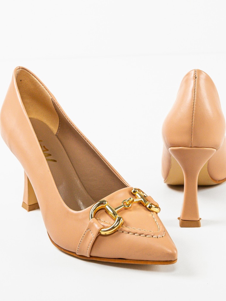 Scarpe da donna Beige Sakaj - Img 8