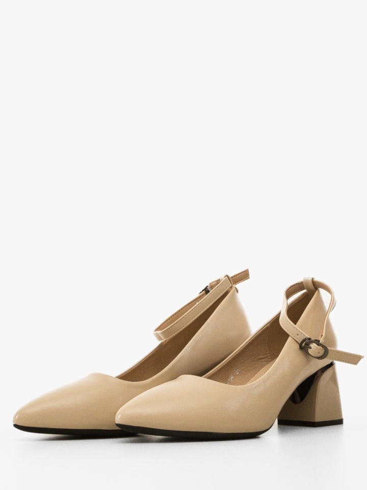 Scarpe da donna Beige Sakre - Img 4