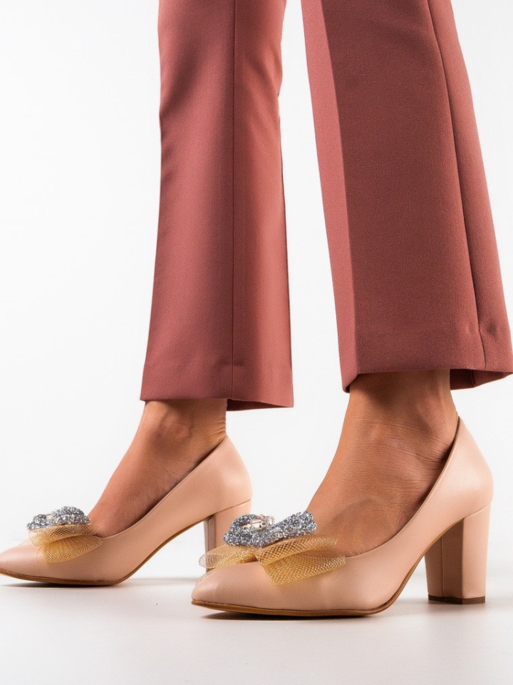 Scarpe da donna Beige Scar - Img 1