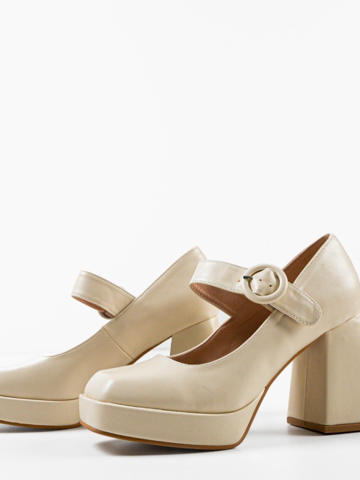 Scarpe da donna Beige Siya - Img 7