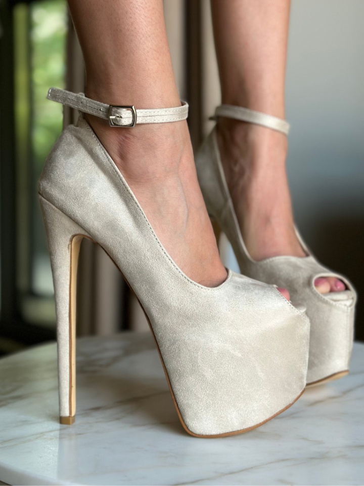 Scarpe da donna Beige Steph - Img 1