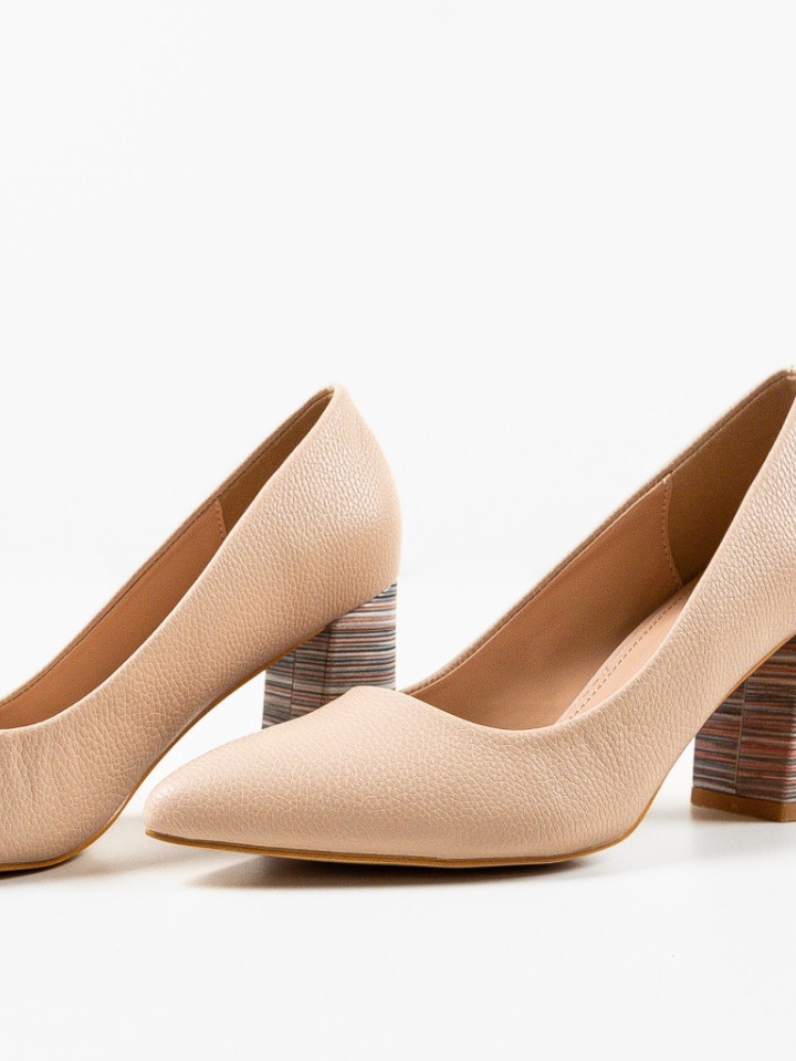 Scarpe da donna Beige Tuka - Img 14