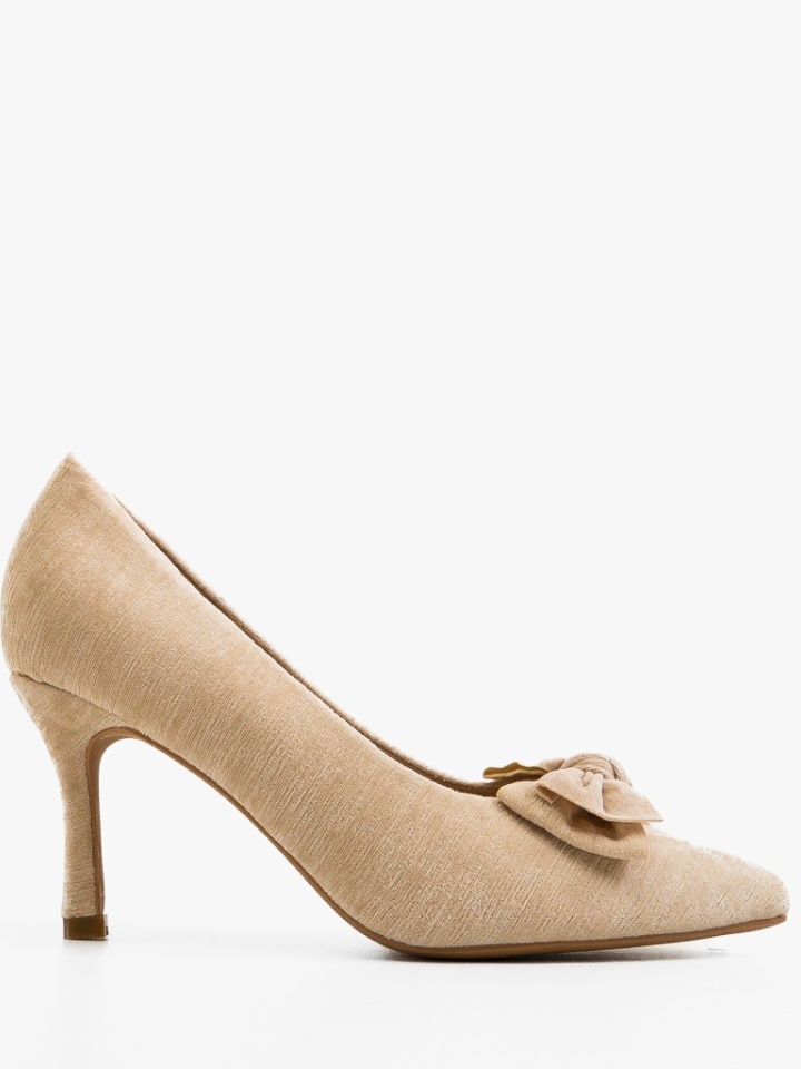 Scarpe da donna Beige Vynel - Img 4