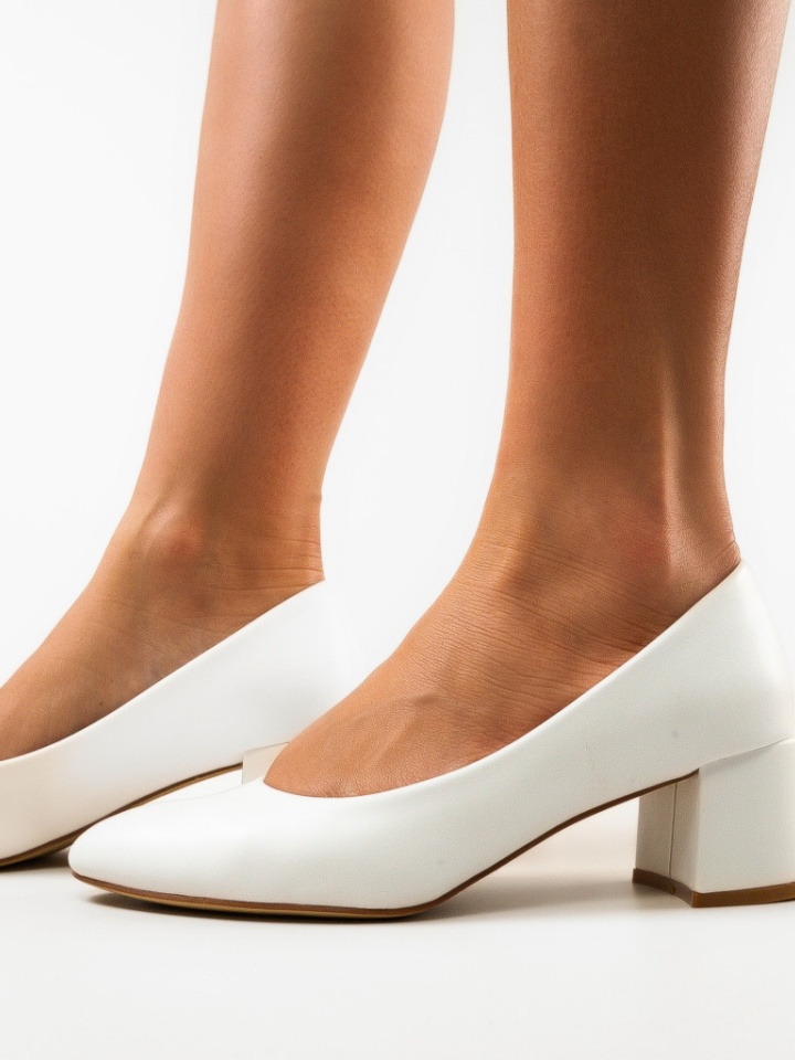 Scarpe da donna Bianche Bubay - Img 10