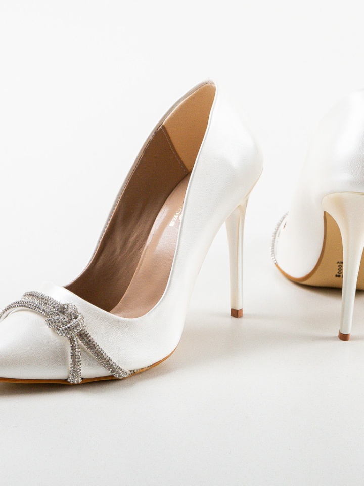 Scarpe da donna Bianche Casette - Img 11