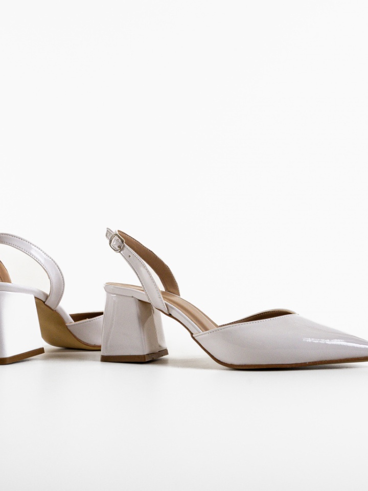 Scarpe da donna Bianche Hagra - Img 5