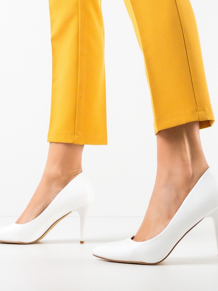 Scarpe da donna Bianche Halek - Img 2