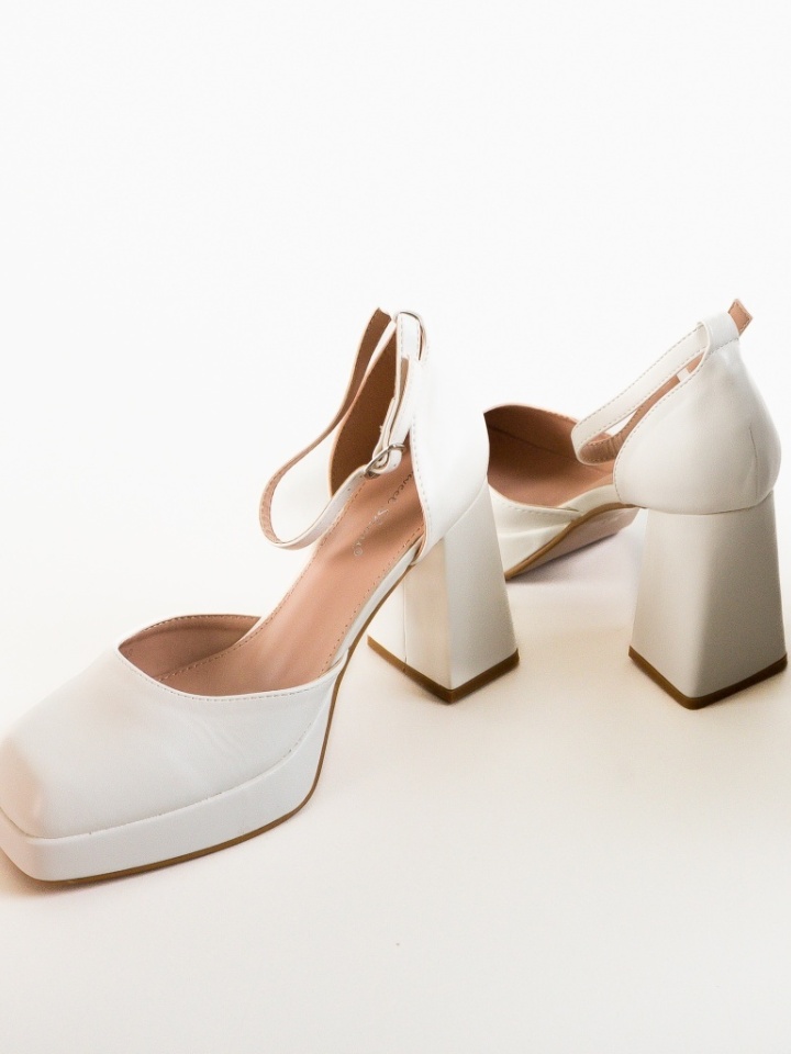 Scarpe da donna Bianche Kausar - Img 4