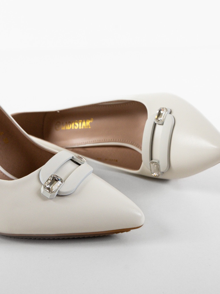 Scarpe da donna Bianche Maliro - Img 4
