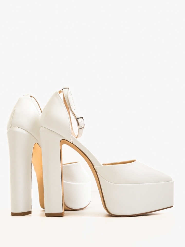 Scarpe da donna Bianche Marianne - Img 1