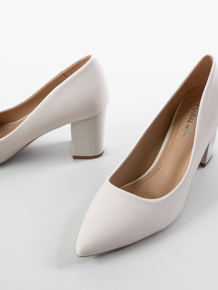 Scarpe da donna Bianche Mylkay - Img 6