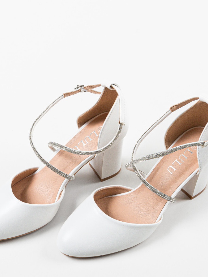 Scarpe da donna Bianche Ochen - Img 4