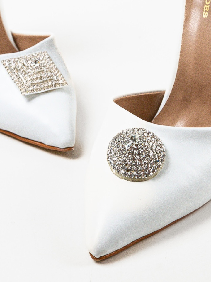 Scarpe da donna Bianche Sarina - Img 6