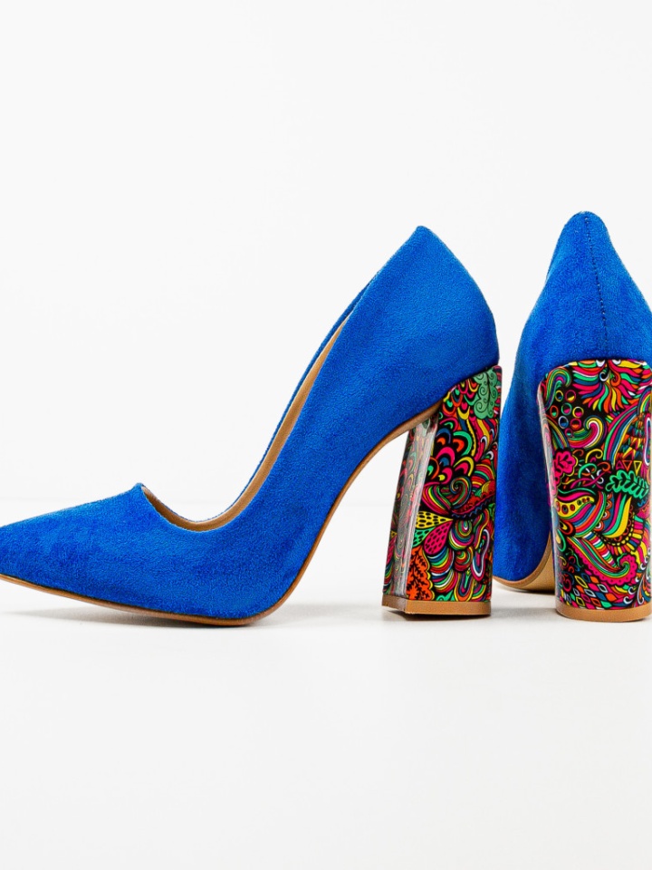 Scarpe da donna Blu Monina - Img 1