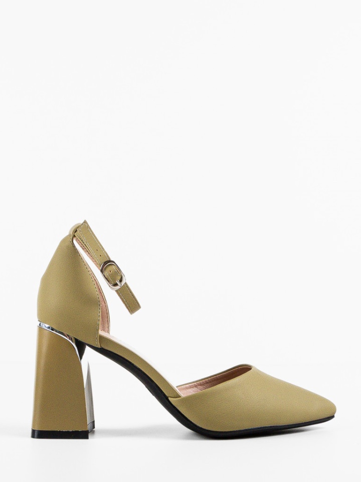 Scarpe da donna Khaki Popey - Img 4