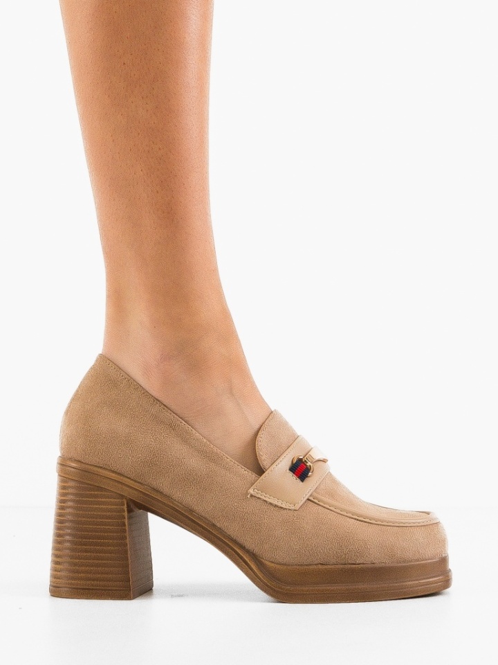 Scarpe da donna Khaki Tamlan - Img 6