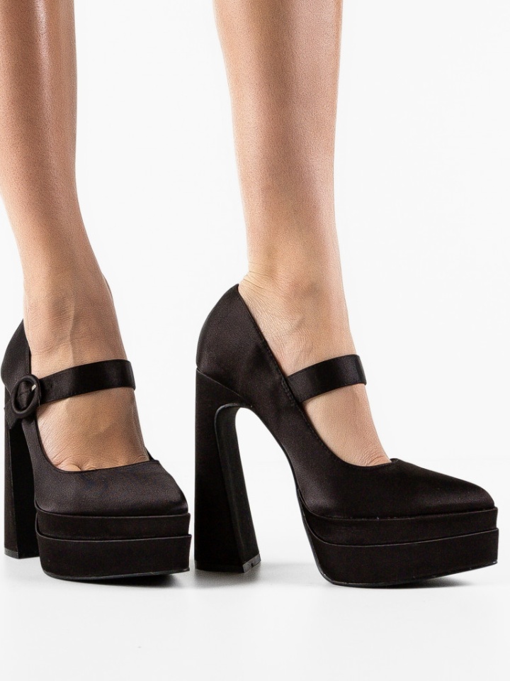 Scarpe da donna Nere Fobol - Img 5